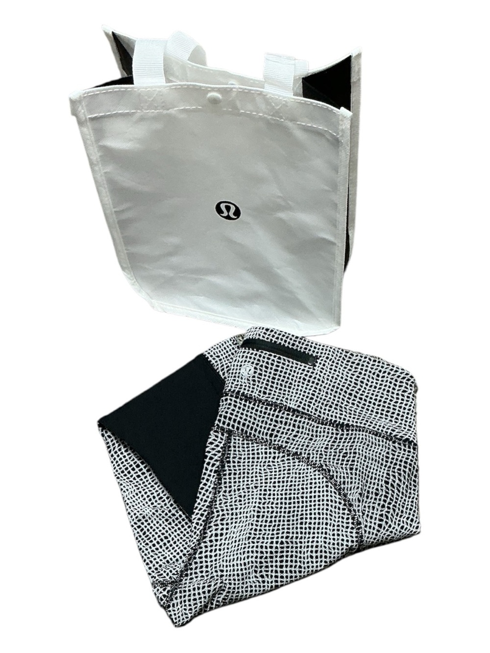 lululemon athletica - Speed Tight V Leggings with Free Logo Tote Bag - White